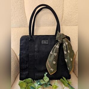 Gucci Nylon Tote w/ Paolo Gucci Scarf